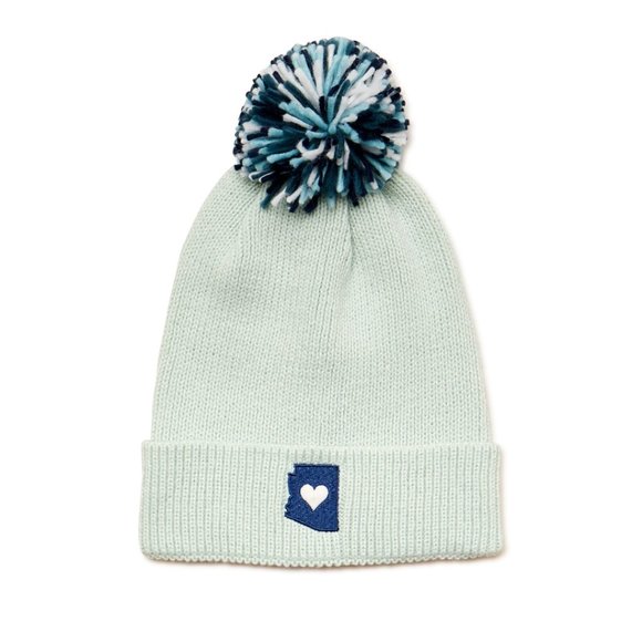 NWT Home Free Women's State Silhouette Beanie Hat - Picture 1 of 6